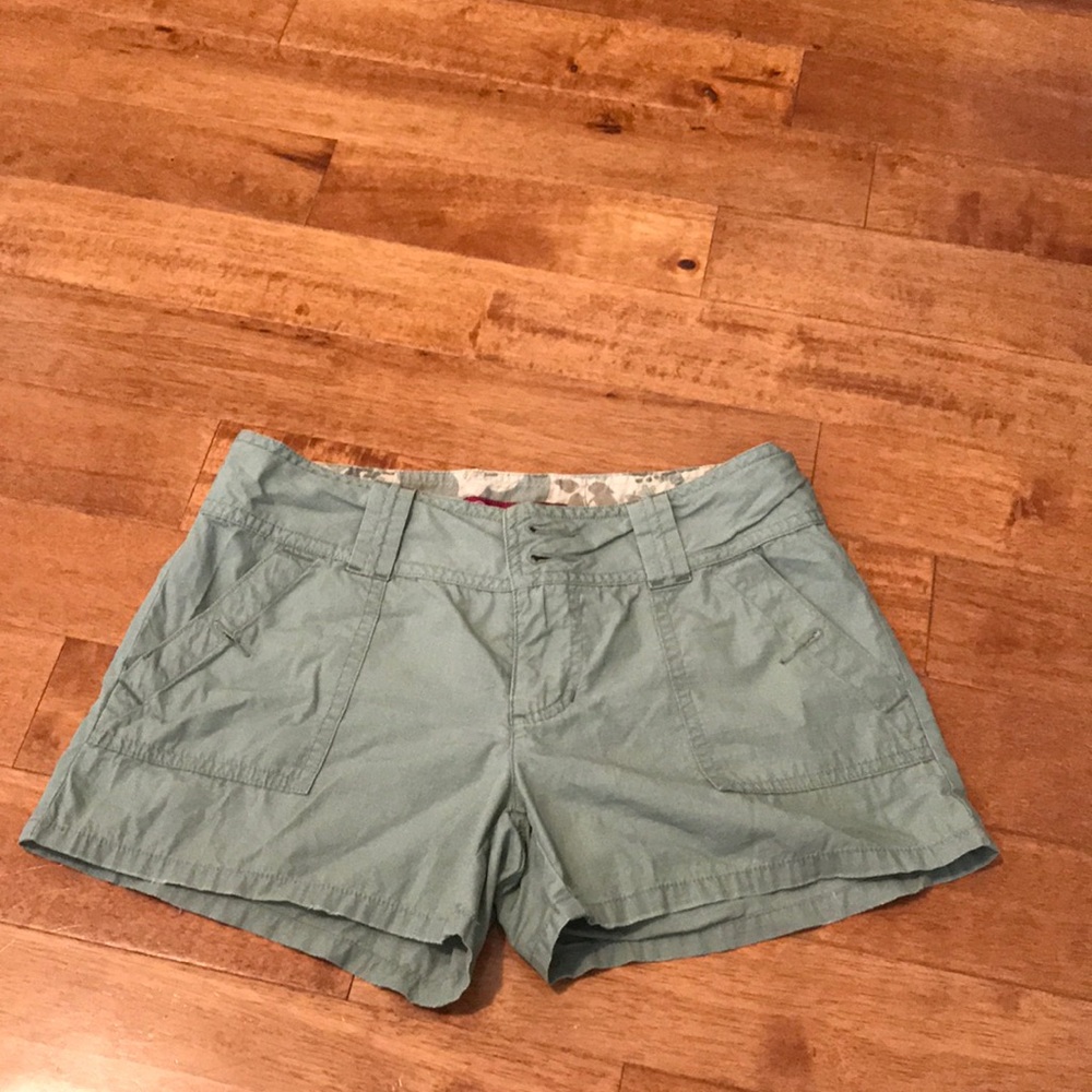 Green shorts